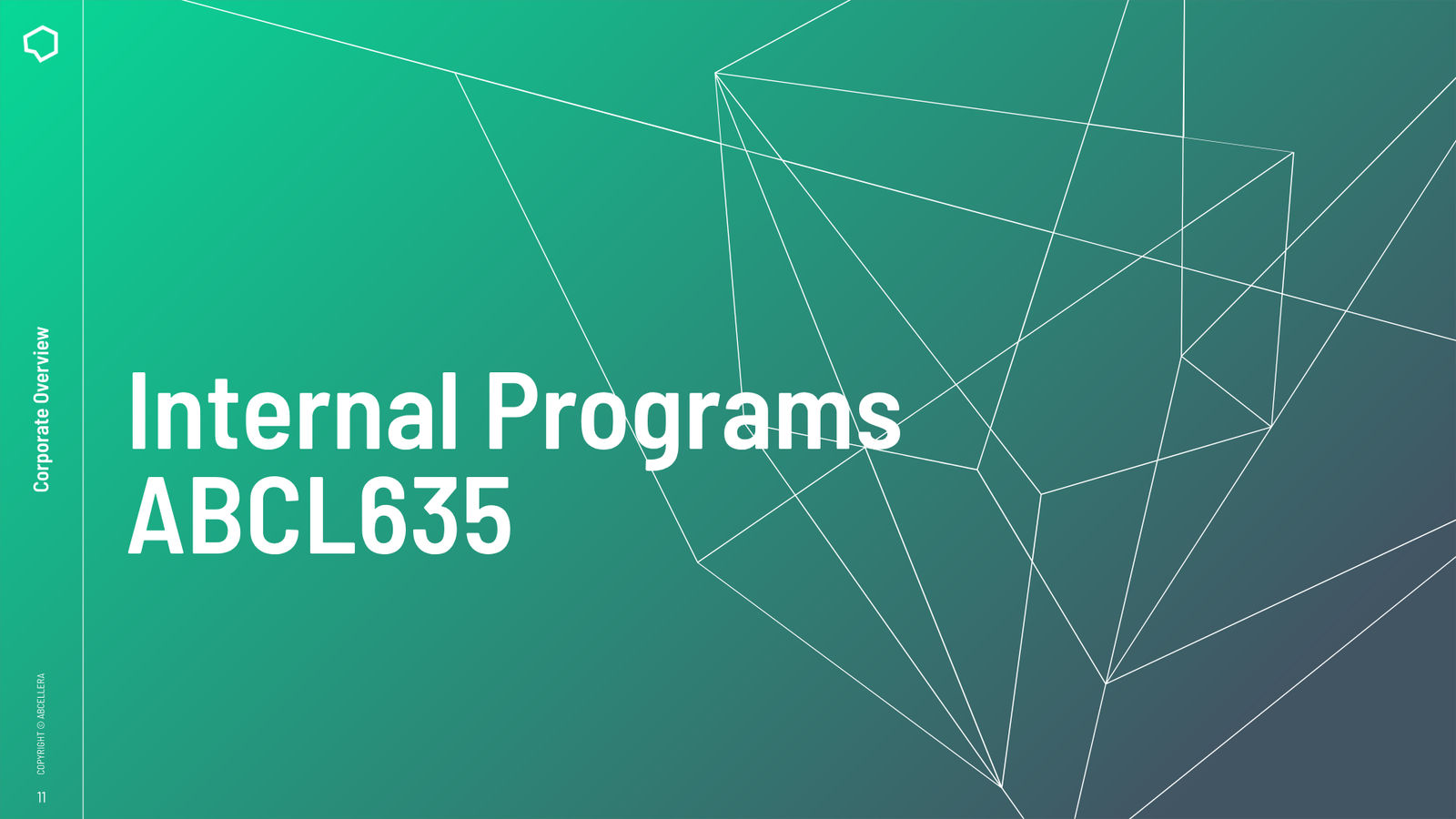 AbCellera Corporate Overview — slide 11 of 32