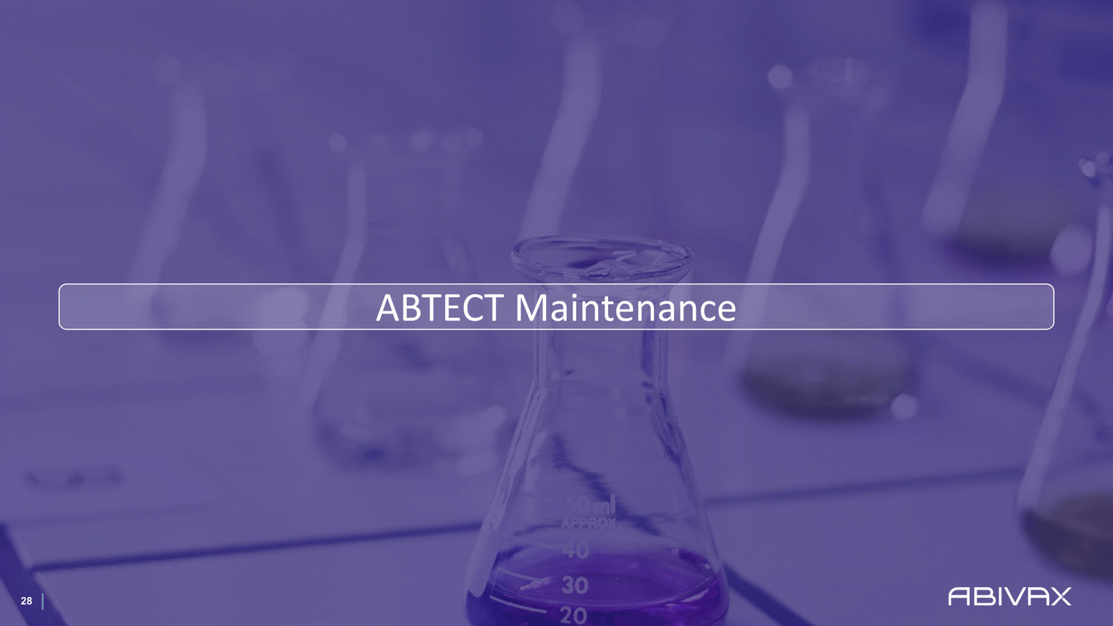 Corporate Presentation — slide 28 of 48