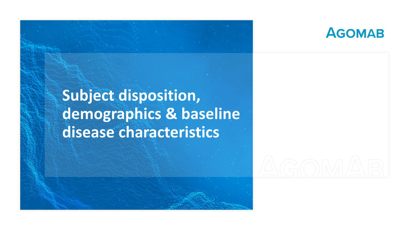 Agomab Investor Presentation — slide 12 of 50