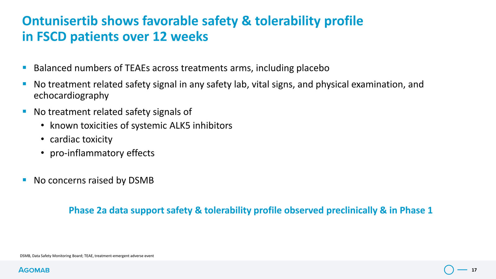 Agomab Investor Presentation — slide 17 of 50