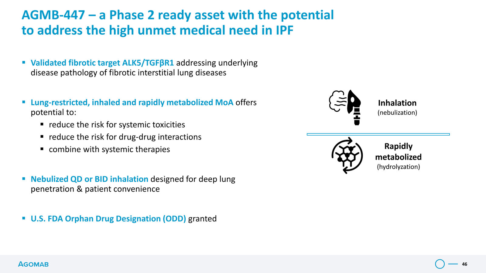 Agomab Investor Presentation — slide 46 of 50