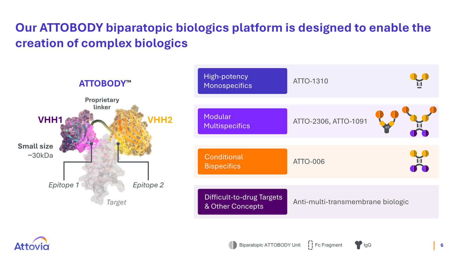Attovia Corporate Presentation — slide 6 of 28