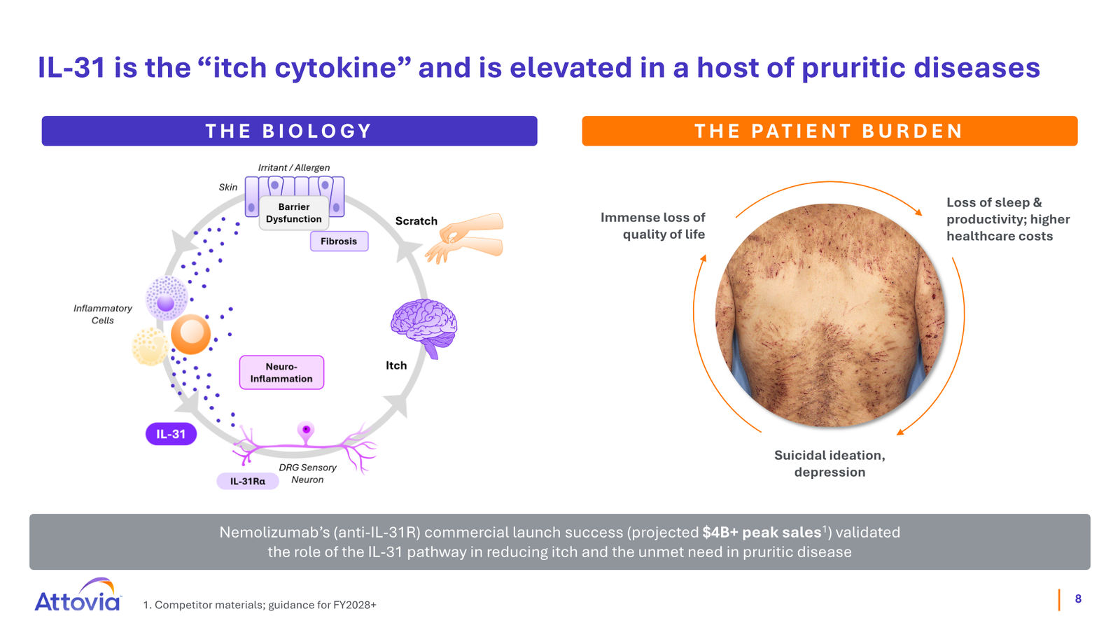 Attovia Corporate Presentation — slide 8 of 28