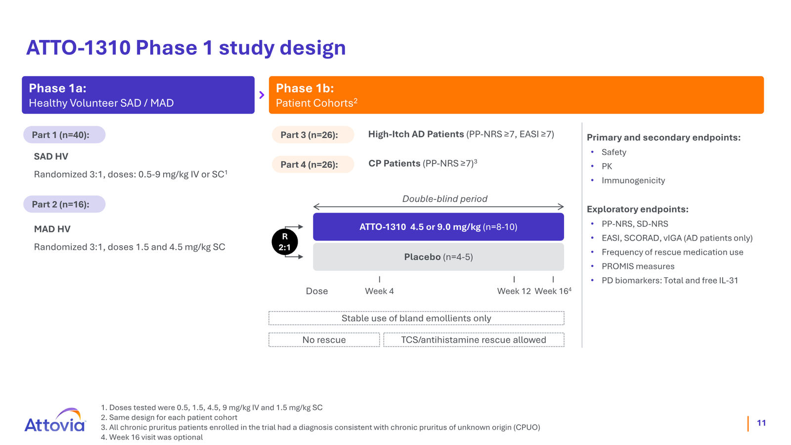 Attovia Corporate Presentation — slide 11 of 28