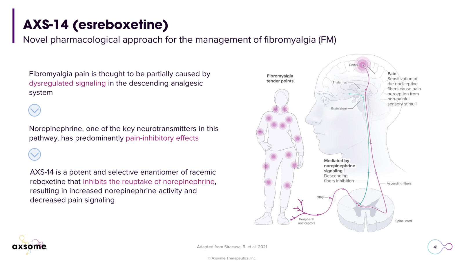 Axsome Therapeutics Corporate Presentation — slide 41 of 49