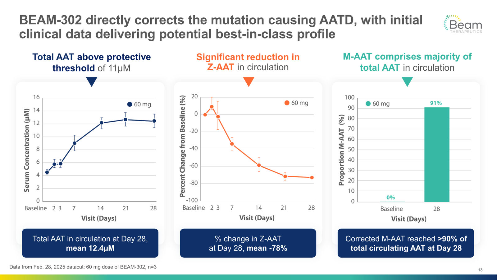 Beam Therapeutics Corporate Presentation — slide 13 of 27