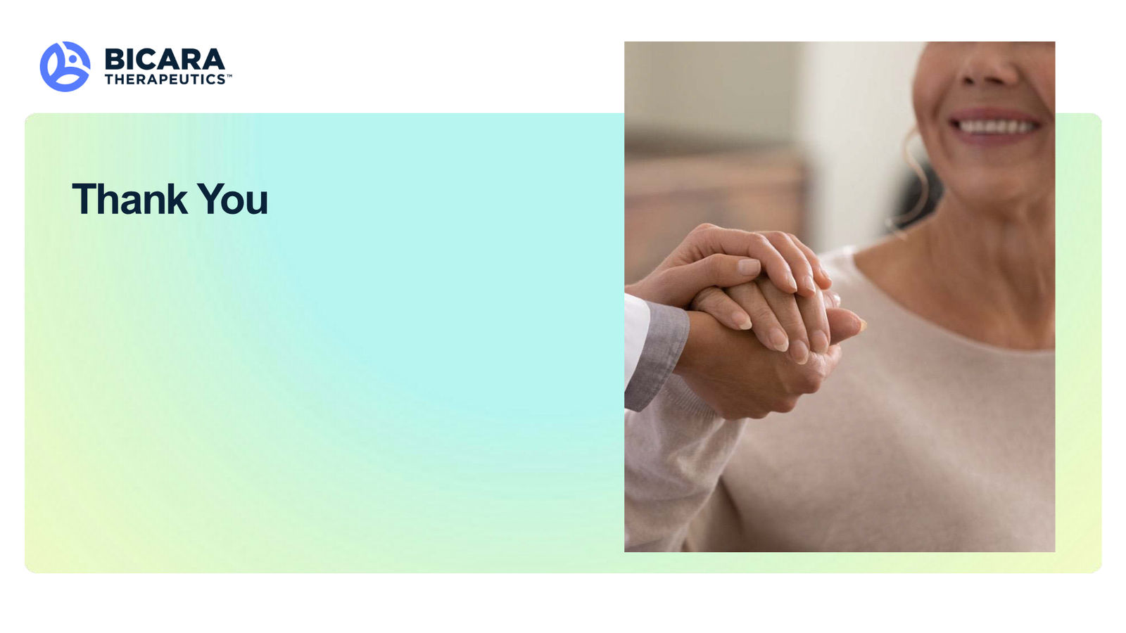 Bicara Therapeutics Corporate Presentation — slide 36 of 36