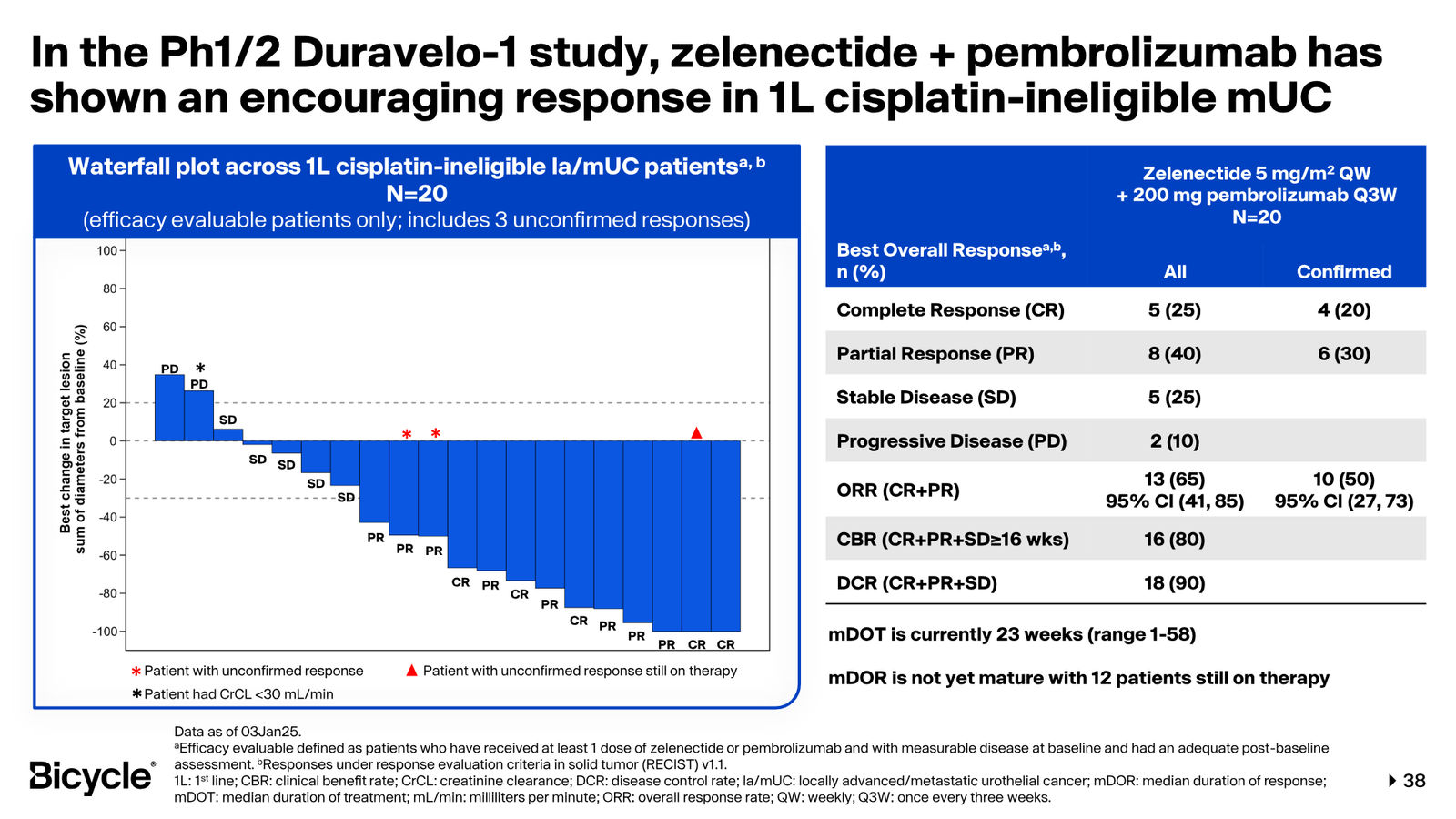 Bicycle Therapeutics Corporate Presentation — slide 38 of 53