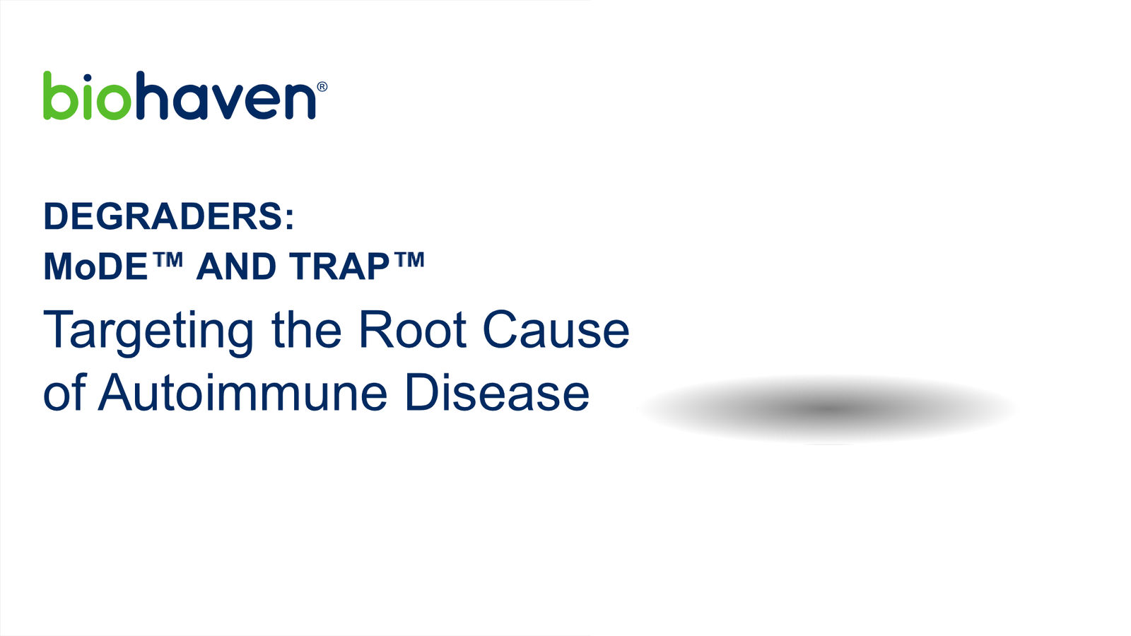 Biohaven Corporate Presentation January 2026 — slide 5 of 87