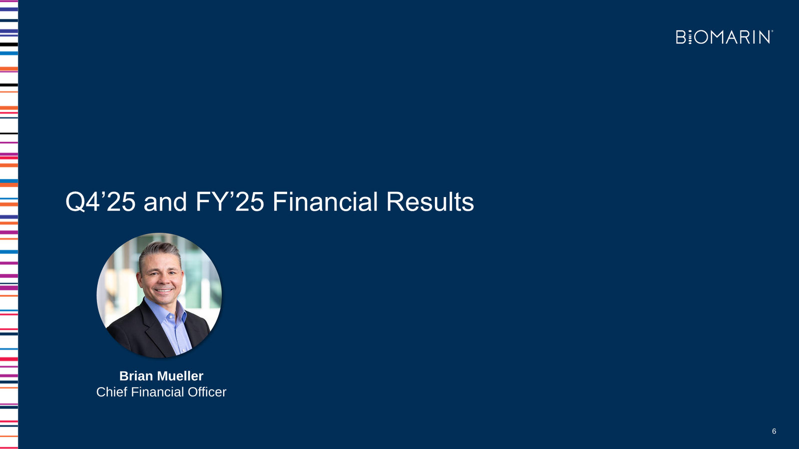 BioMarin Q4 2025 Earnings Presentation — slide 6 of 22