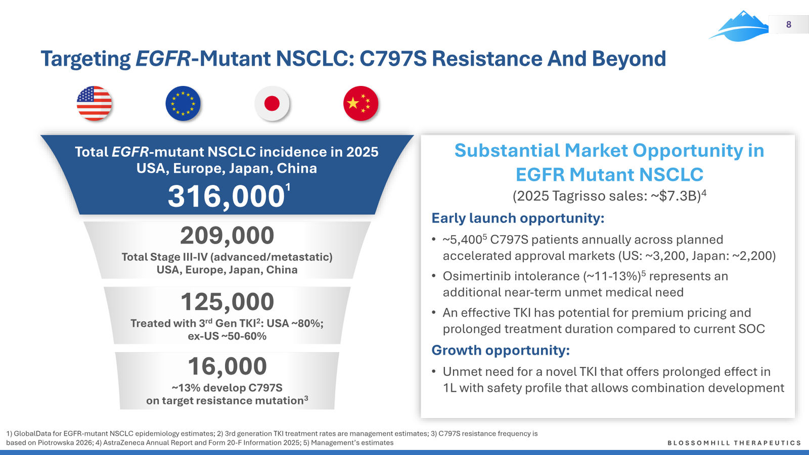 BlossomHill Corporate Presentation — slide 8 of 37