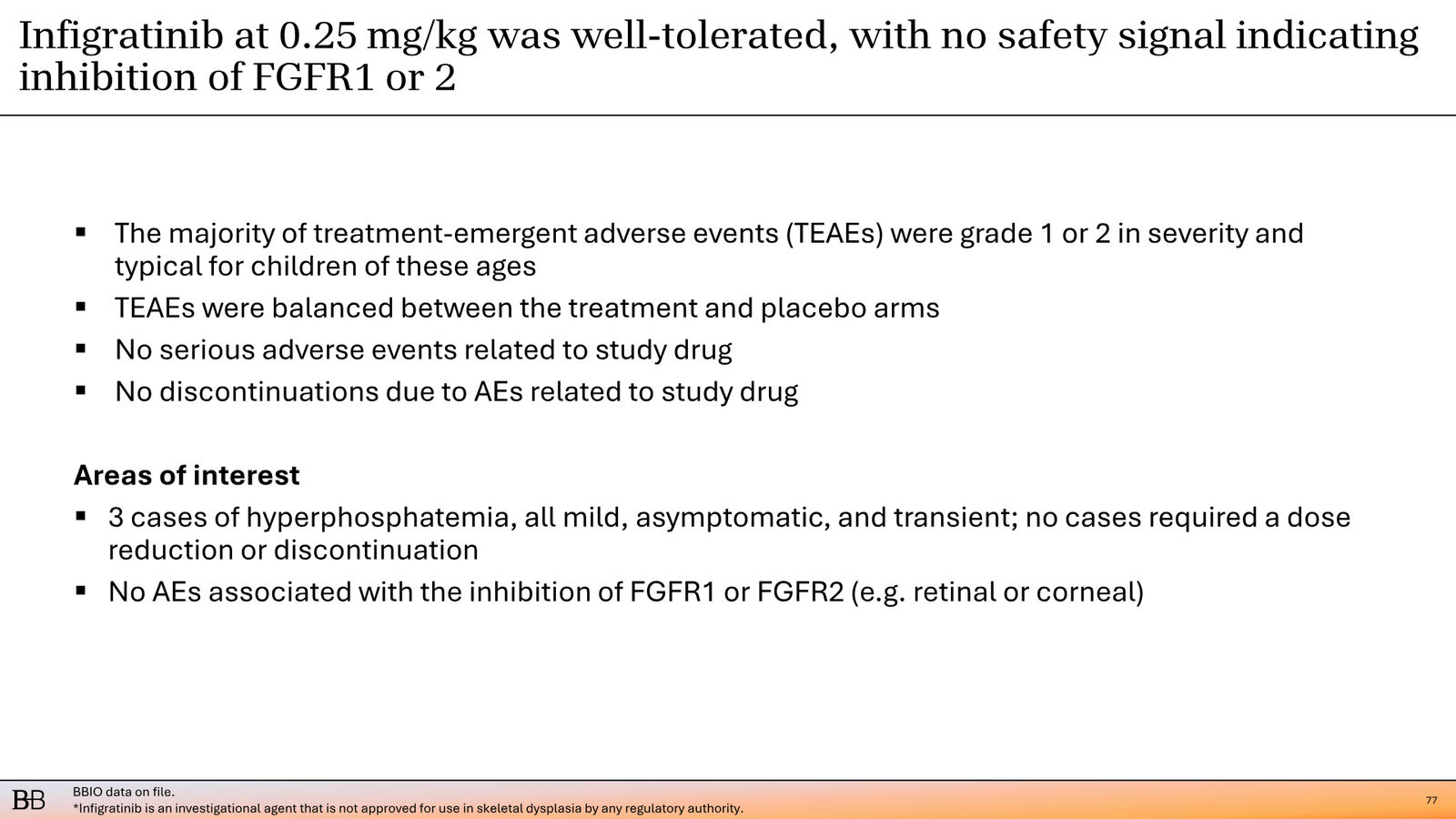 BridgeBio Corporate Presentation February 2026 — slide 78 of 92