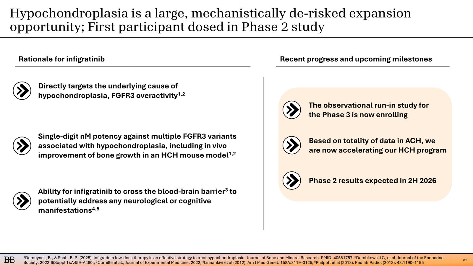 BridgeBio Corporate Presentation February 2026 — slide 82 of 92