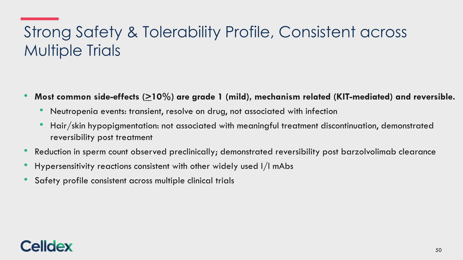 Pioneering new horizons in immunology to deliver life-changing therapies — slide 50 of 59