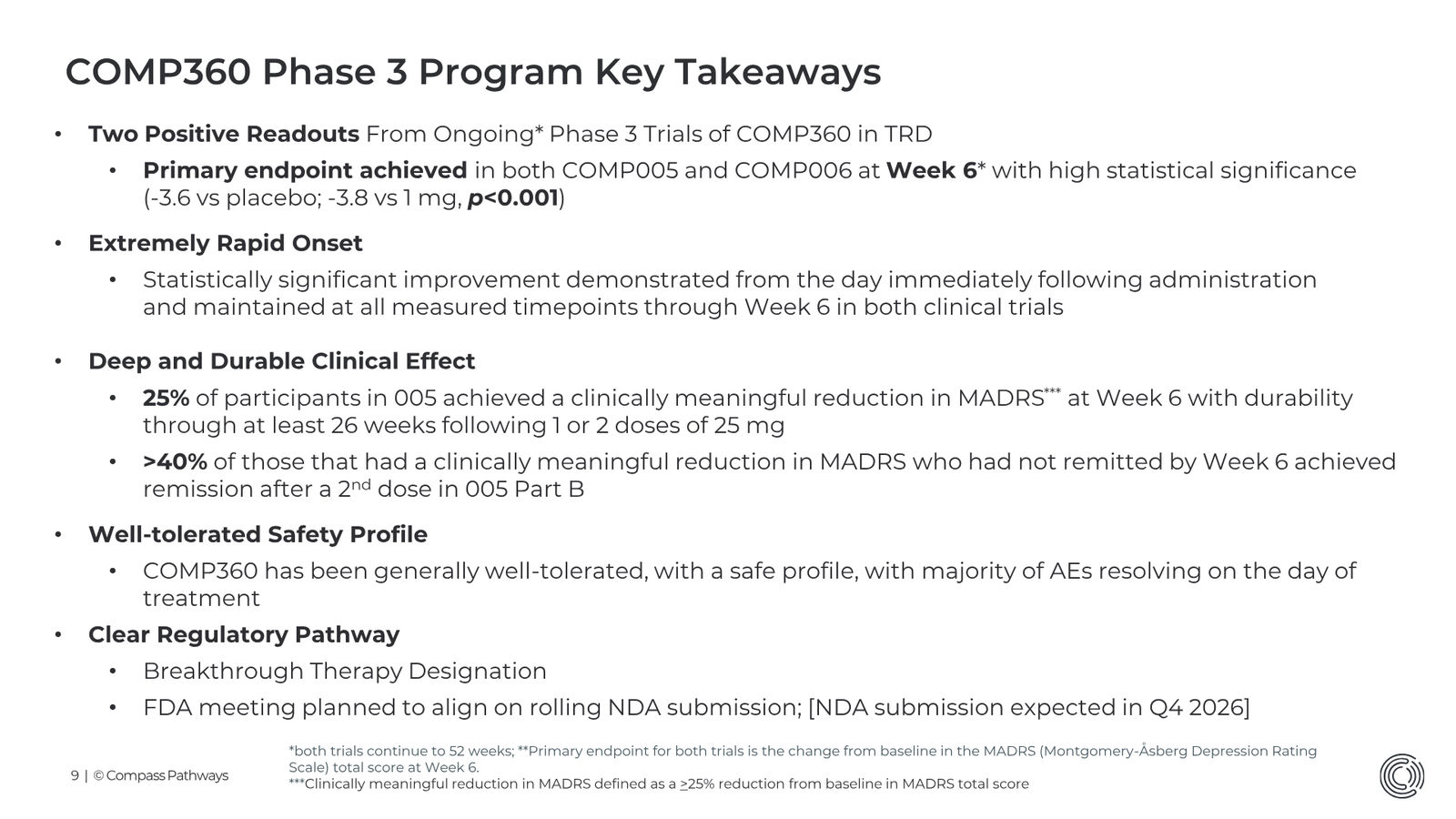 Transforming Mental Health Care Investor Presentation March 2026 — slide 9 of 31