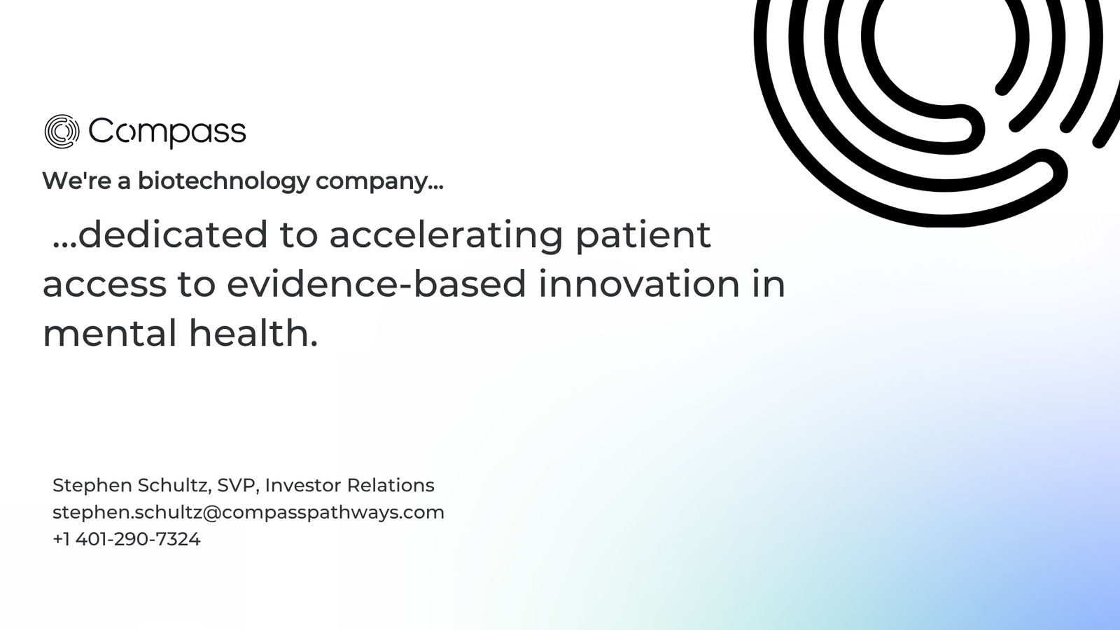 Transforming Mental Health Care Investor Presentation March 2026 — slide 29 of 31