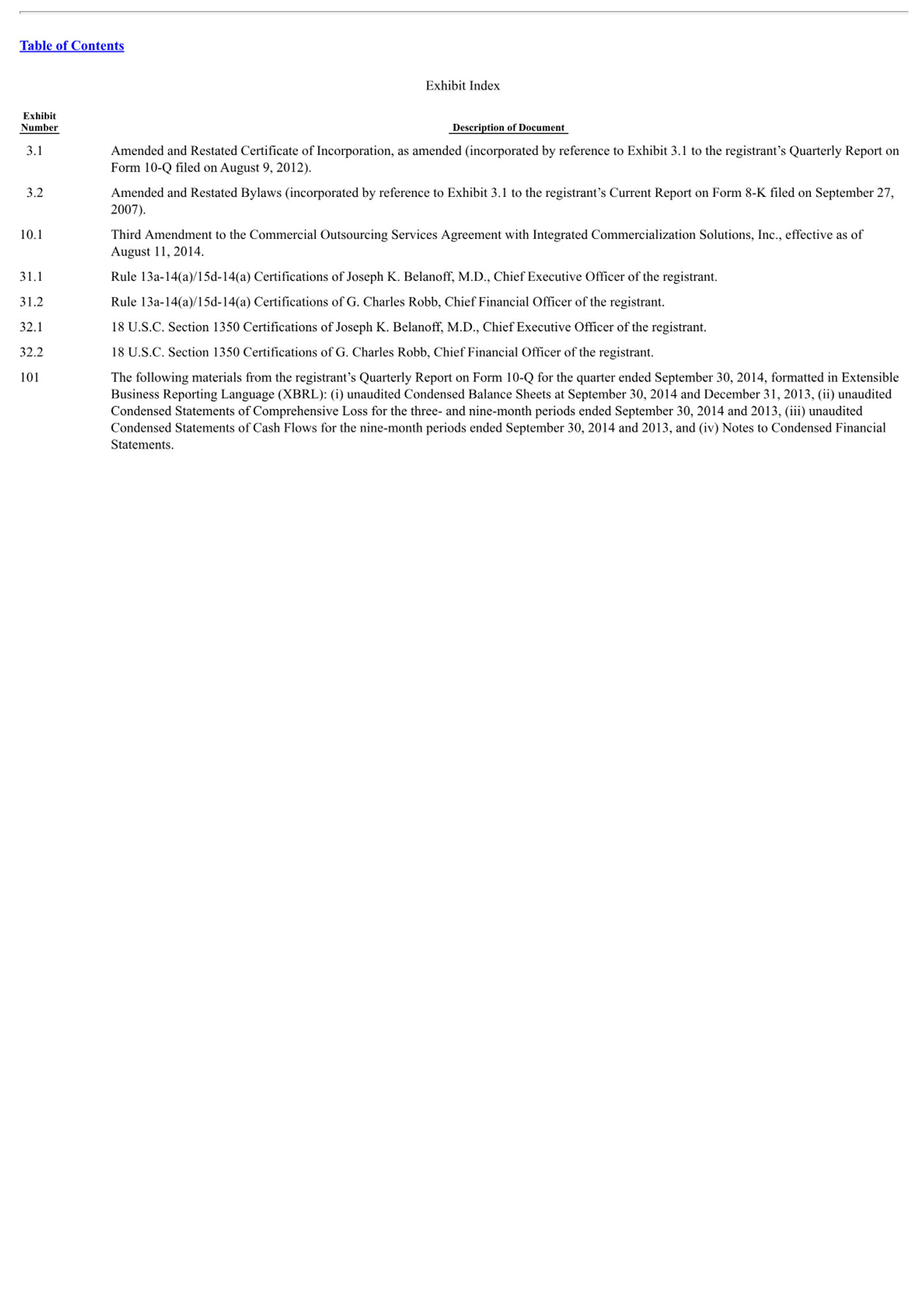 Corcept Therapeutics Corporate Presentation — slide 47 of 52