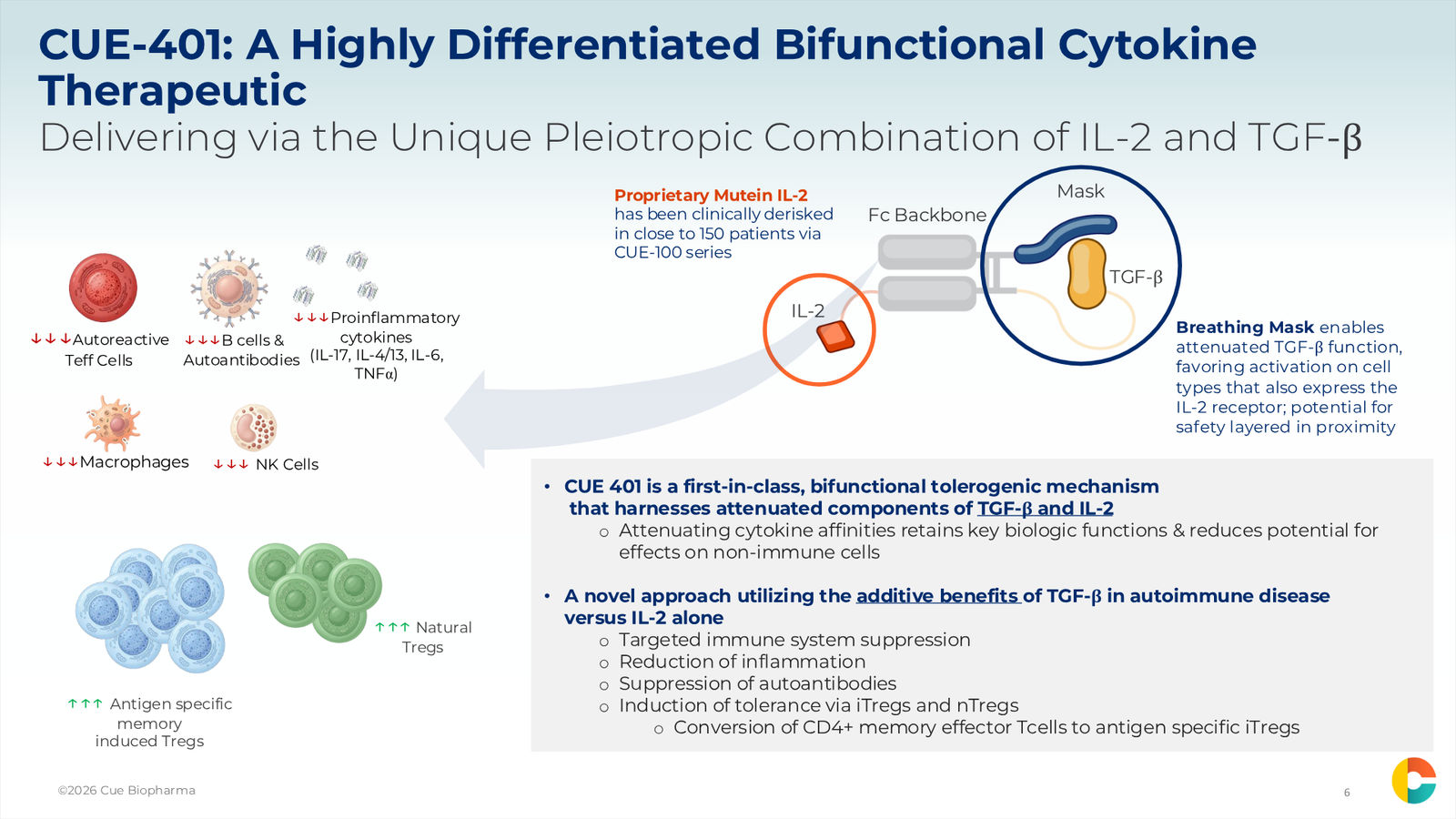 Cue Biopharma R&D Day Event — slide 6 of 33
