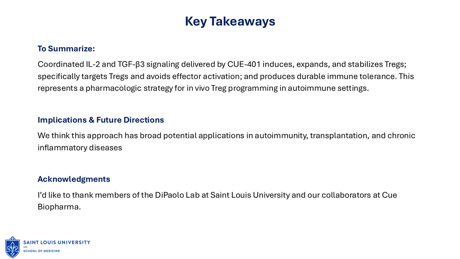 Cue Biopharma R&D Day Event — slide 22 of 33
