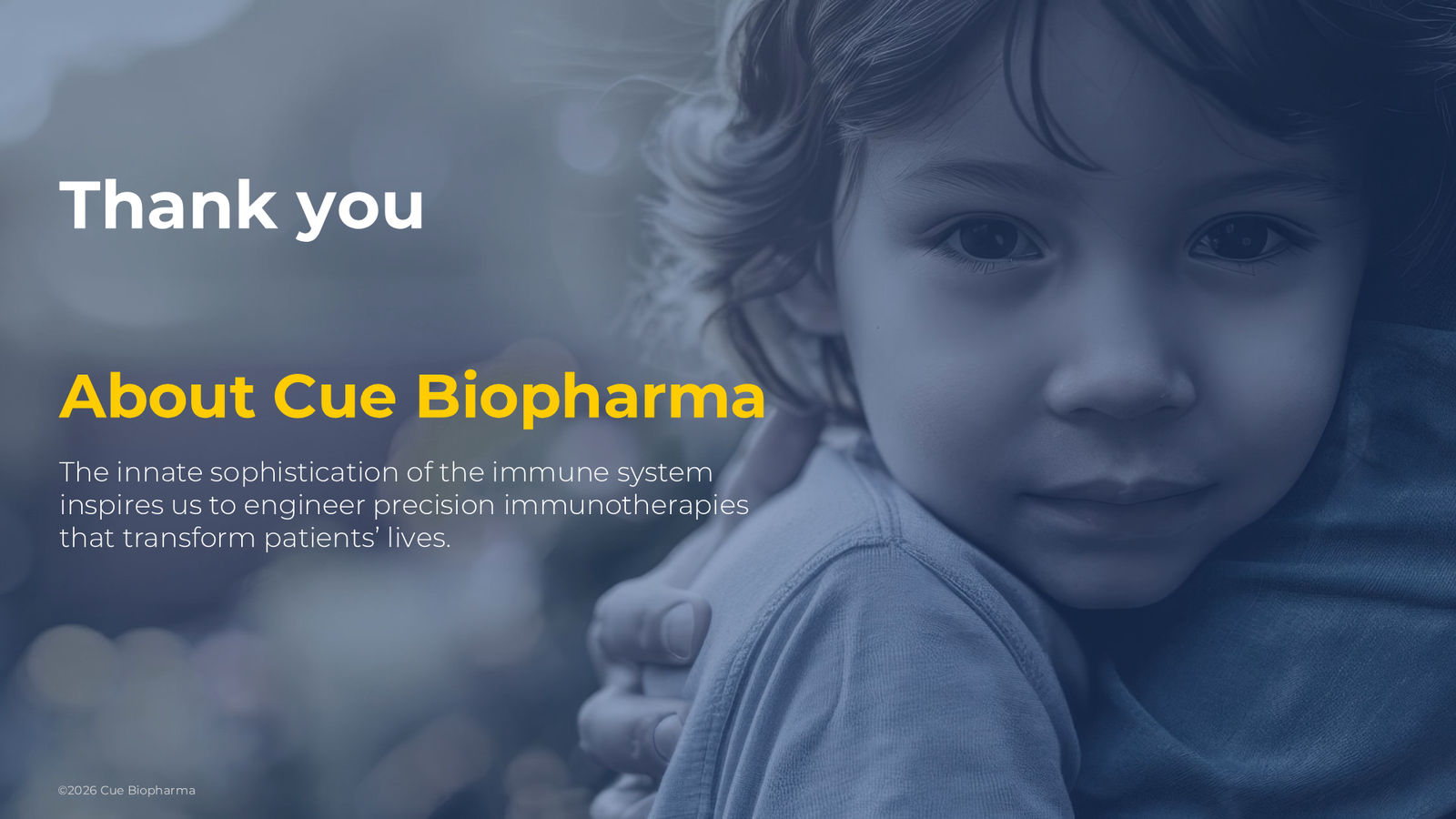 Cue Biopharma R&D Day Event — slide 33 of 33