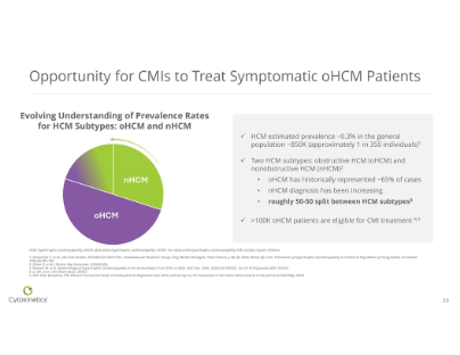 Cytokinetics Corporate Presentation May 2026 — slide 20 of 37