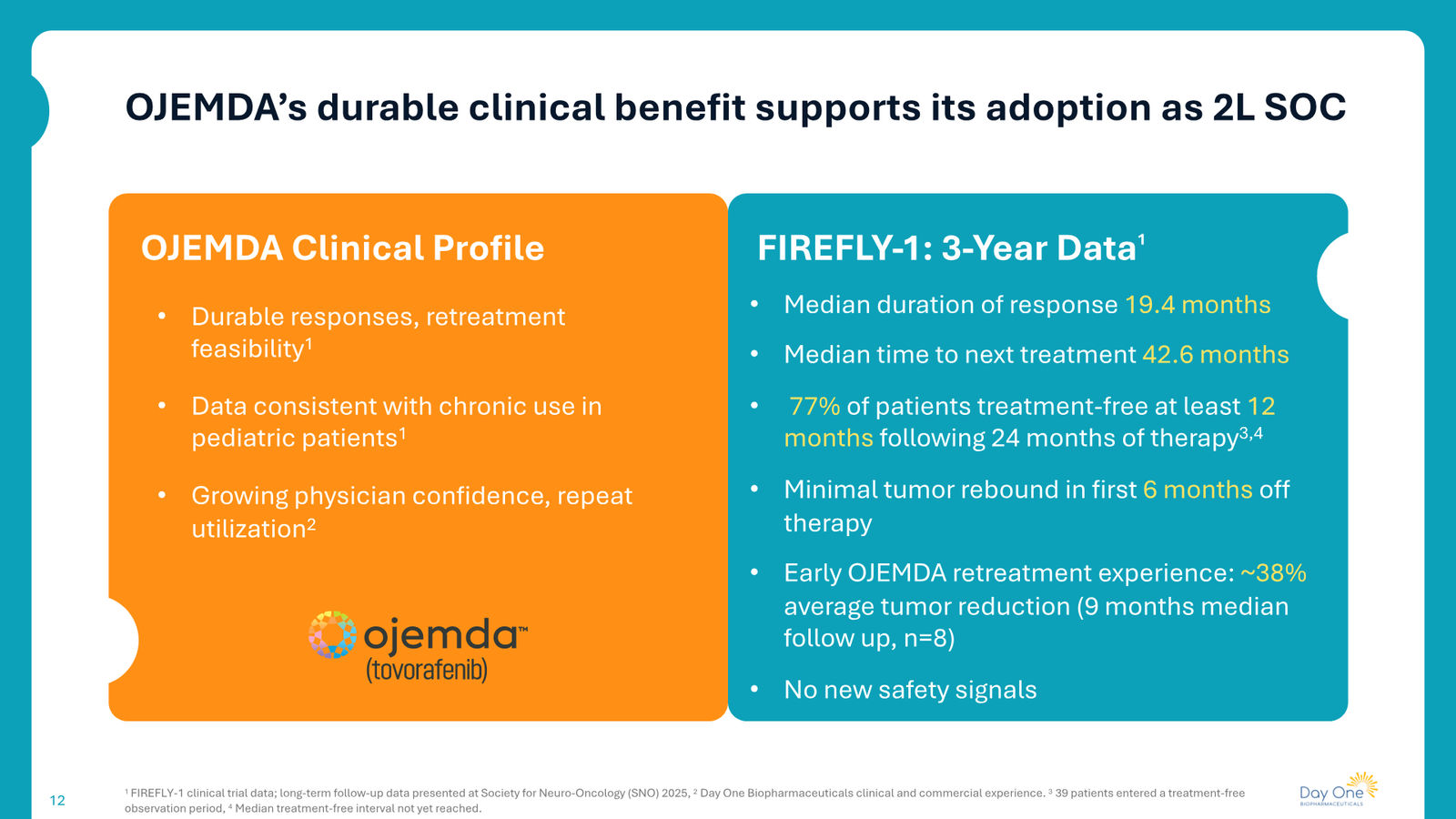 Day One Corporate Presentation — slide 12 of 43