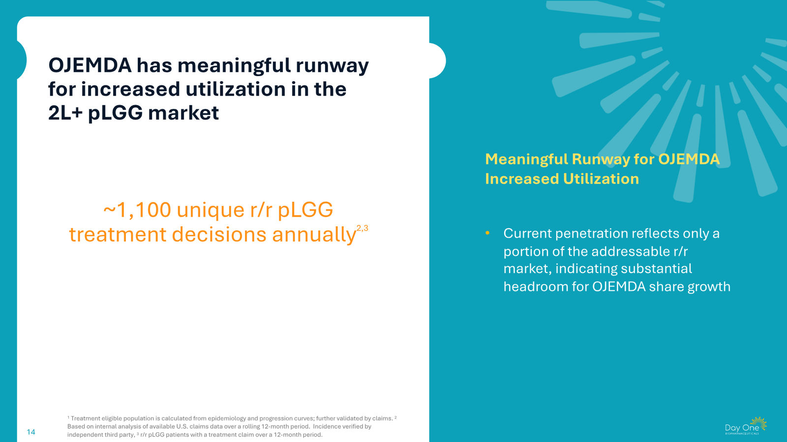Day One Corporate Presentation — slide 14 of 43