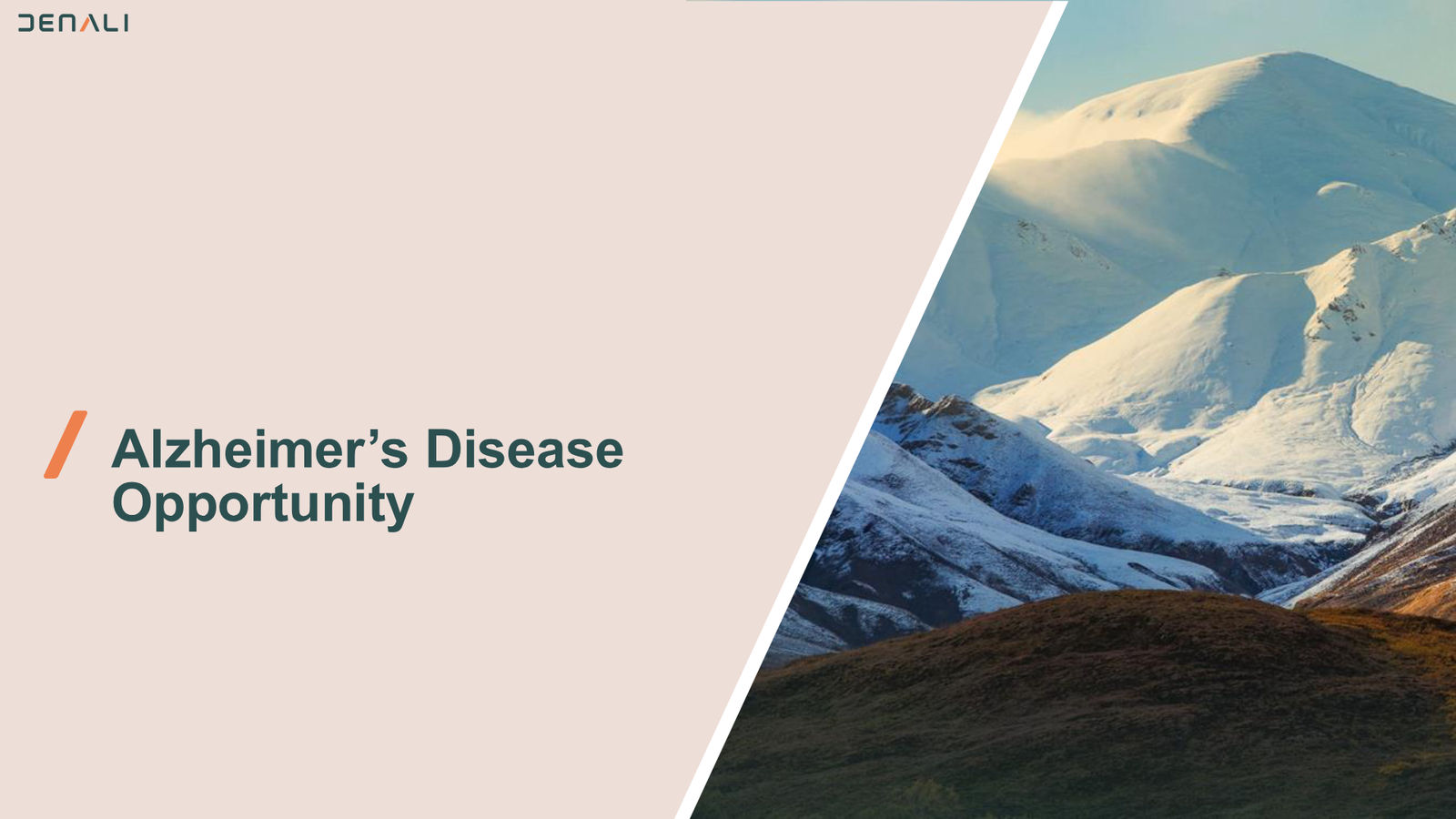 DNLI Corporate Presentation — January 2026 — slide 26 of 37