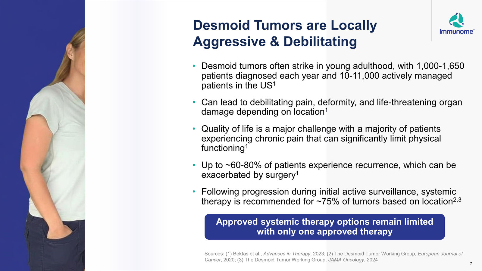 Immunome Corporate Presentation — March 2026 — slide 7 of 32