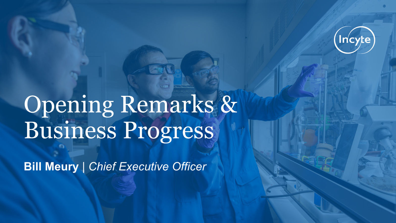 Incyte Corporate Presentation — slide 4 of 31