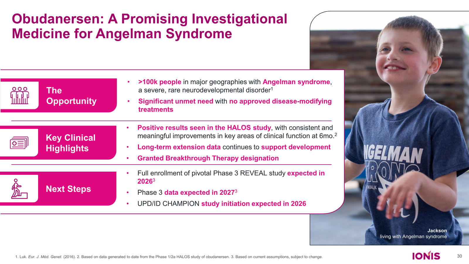 Ionis Corporate Presentation — slide 30 of 52