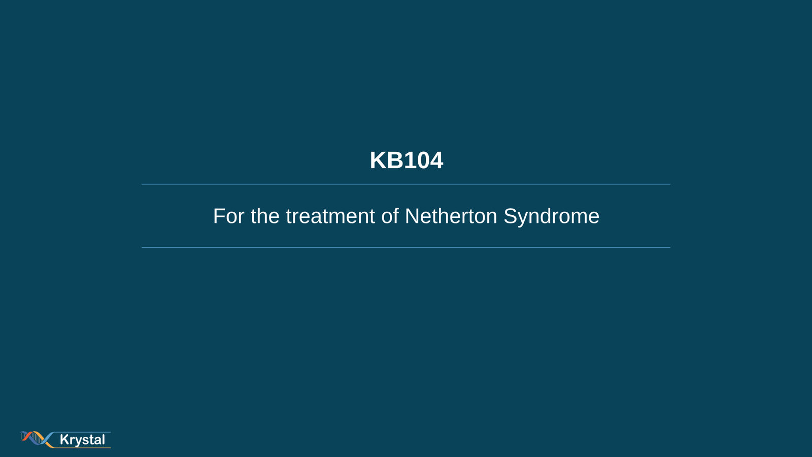 Krystal Biotech Corporate Presentation Q3 2019 — slide 37 of 43