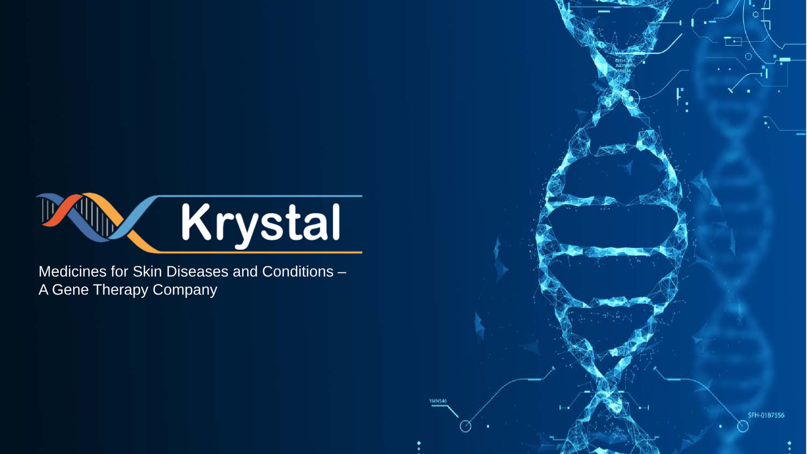 Krystal Biotech Corporate Presentation Q3 2019 — slide 43 of 43