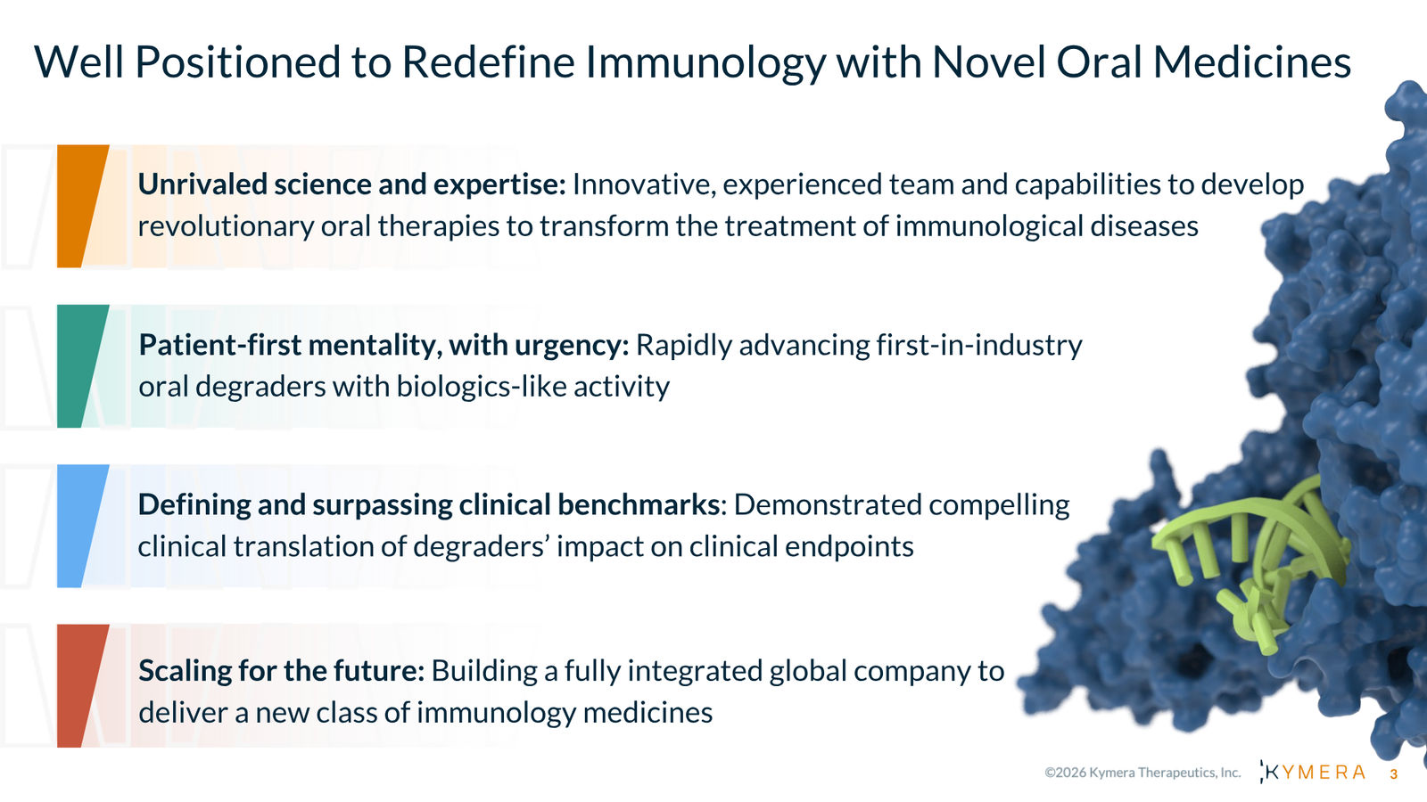Kymera Therapeutics Corporate Presentation — February 2026 — slide 3 of 71