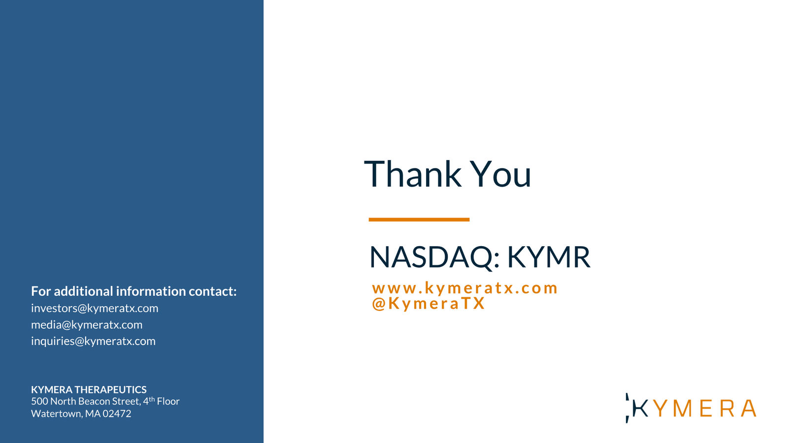 Kymera Therapeutics Corporate Presentation — February 2026 — slide 58 of 71