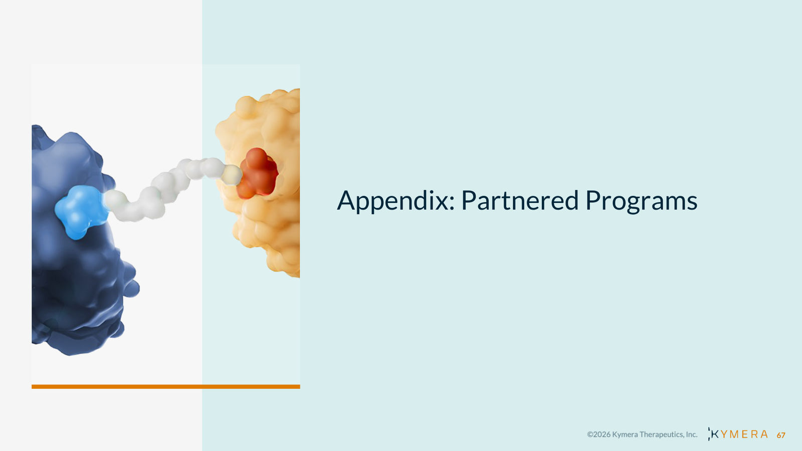Kymera Therapeutics Corporate Presentation — February 2026 — slide 67 of 71