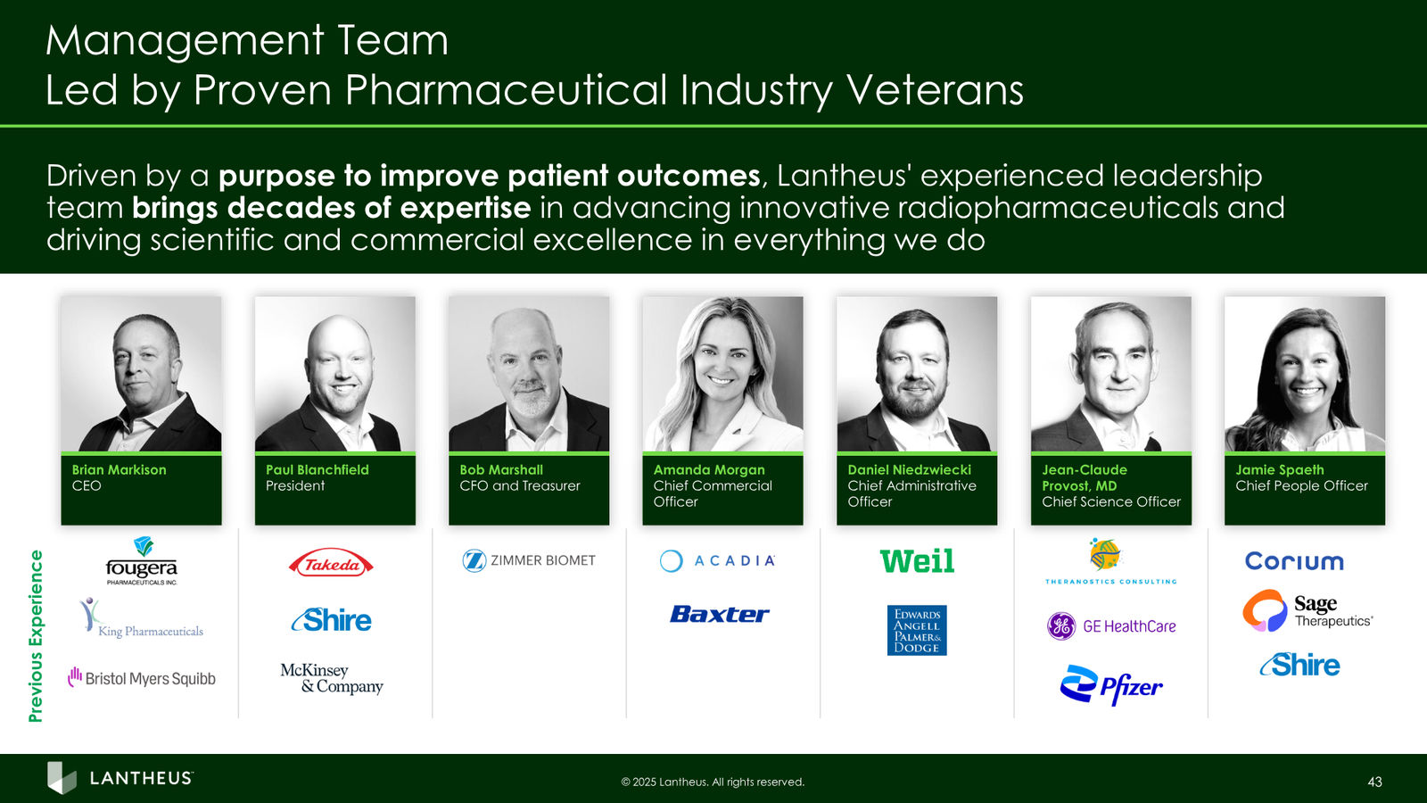 Lantheus Investor Presentation — slide 43 of 55