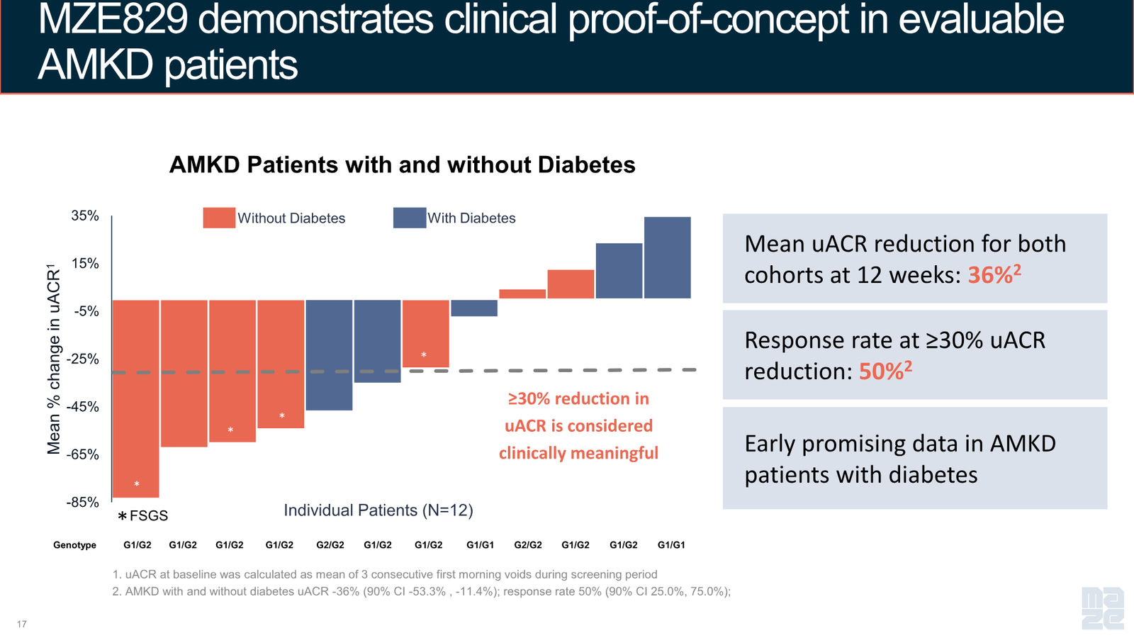 Maze Therapeutics Corporate Presentation — April 2026 — slide 17 of 37