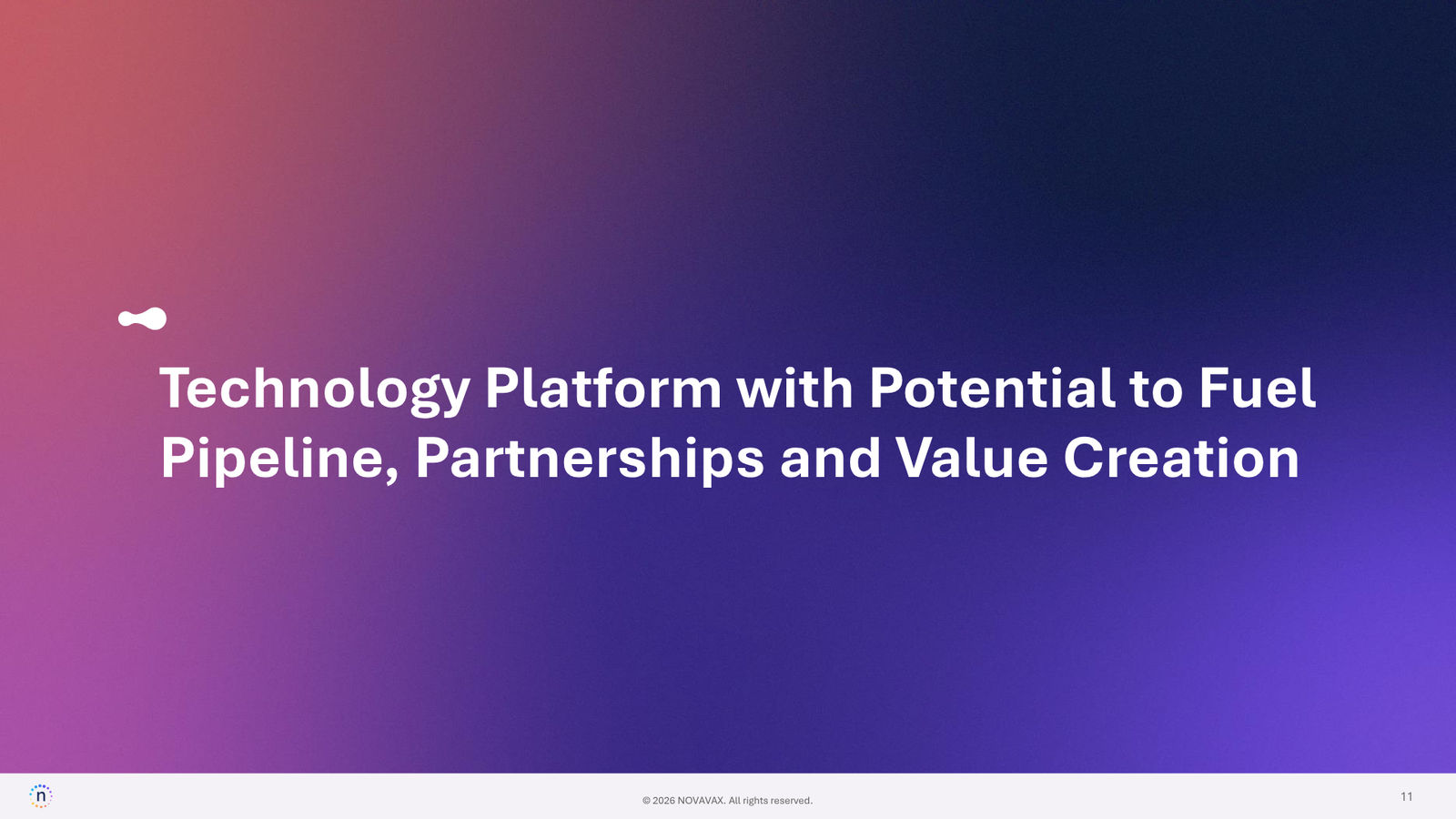 Novavax Corporate Presentation — March 2026 — slide 11 of 27