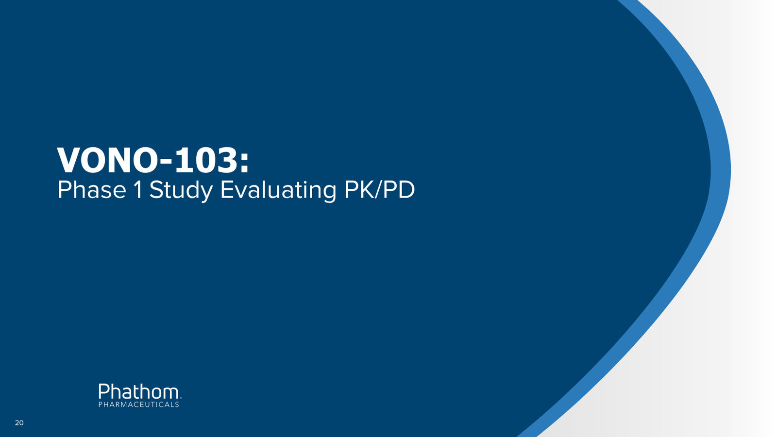 Phathom Pharmaceuticals Corporate Overview April 2026 — slide 20 of 37