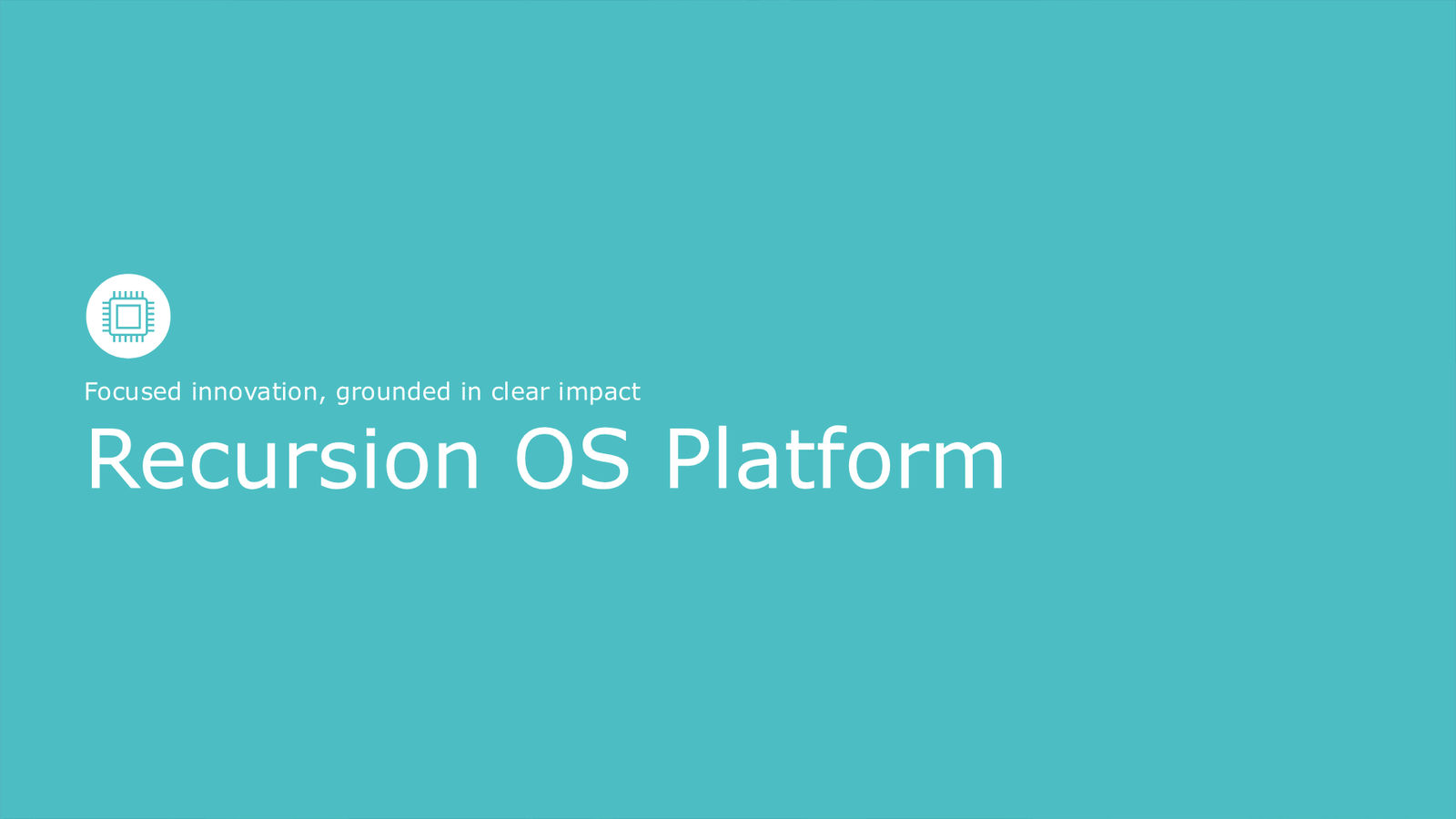Recursion 4Q & FY 2025 Corporate Presentation — slide 30 of 39