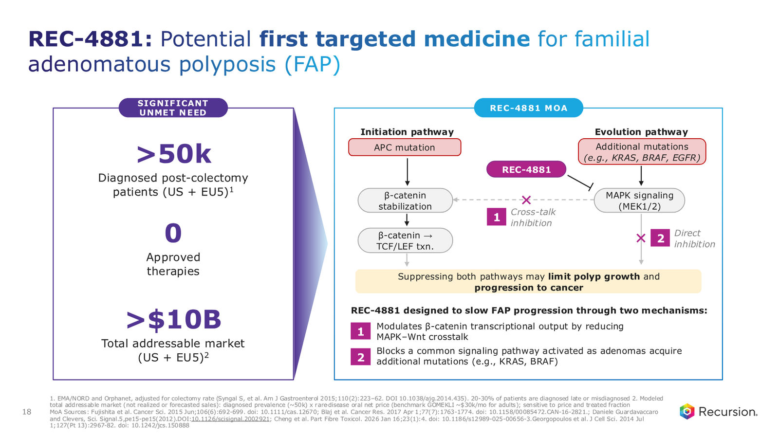 Recursion 2Q 2026 Earnings Presentation — slide 18 of 38