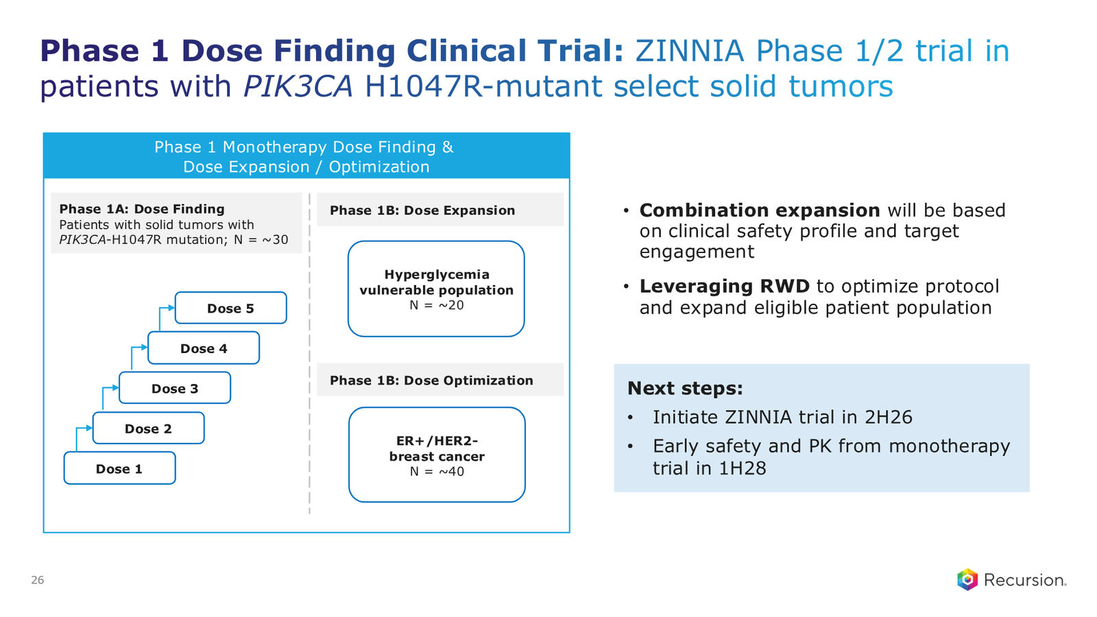 Recursion 2Q 2026 Earnings Presentation — slide 26 of 38