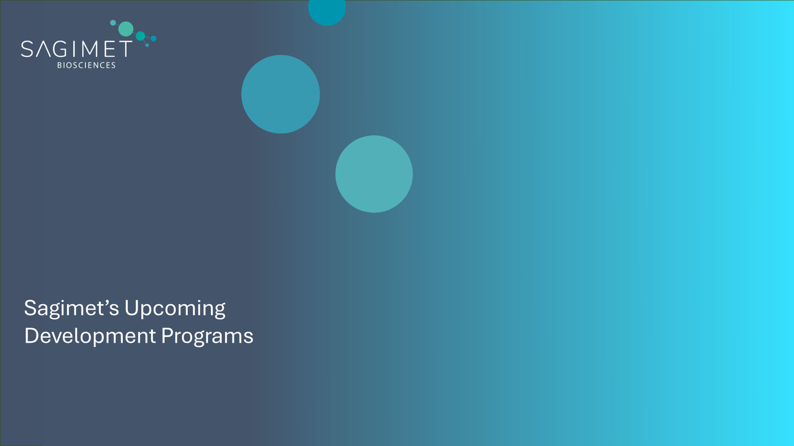 Sagimet Biosciences Corporate Presentation — April 2026 — slide 17 of 22