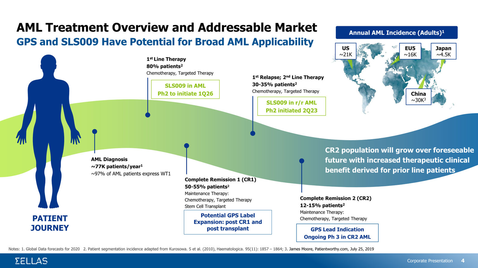 SELLAS Life Sciences Corporate Presentation — February 2026 — slide 4 of 34