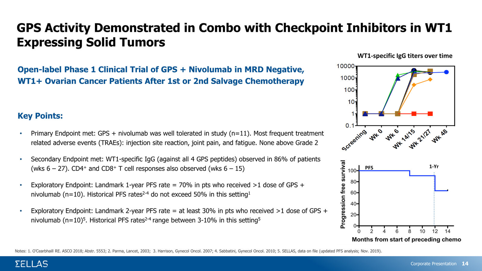 SELLAS Life Sciences Corporate Presentation — February 2026 — slide 14 of 34