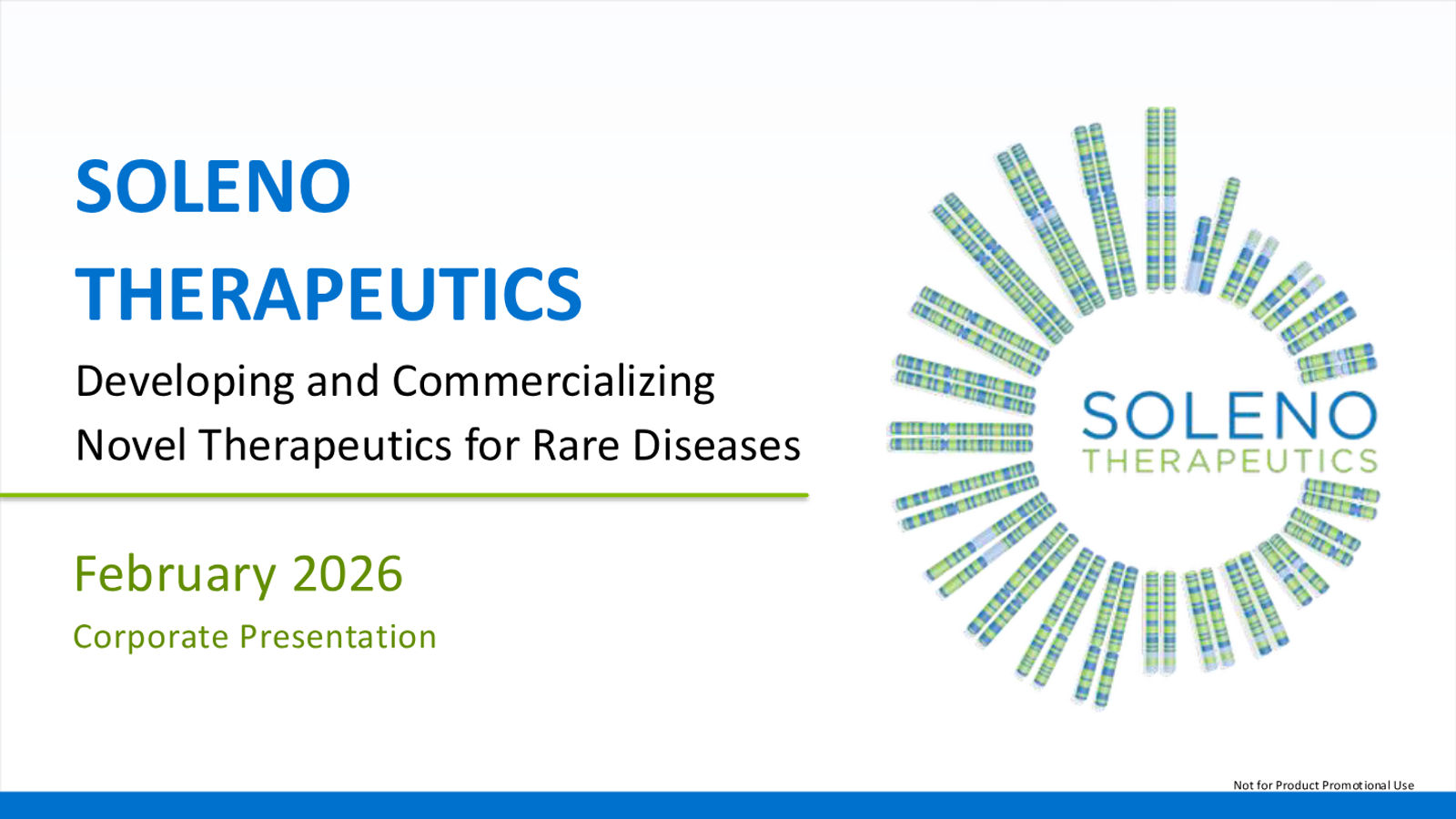 Soleno Therapeutics February 2026 Corporate Presentation — slide 22 of 22