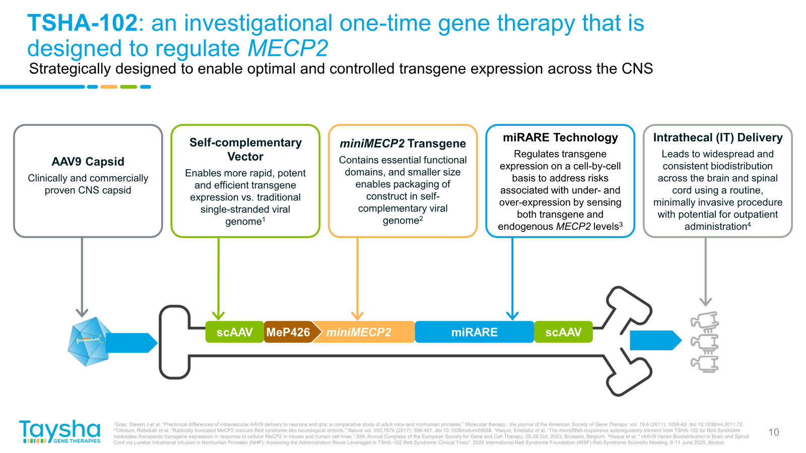 Taysha Gene Therapies Corporate Presentation April 2026 — slide 10 of 41