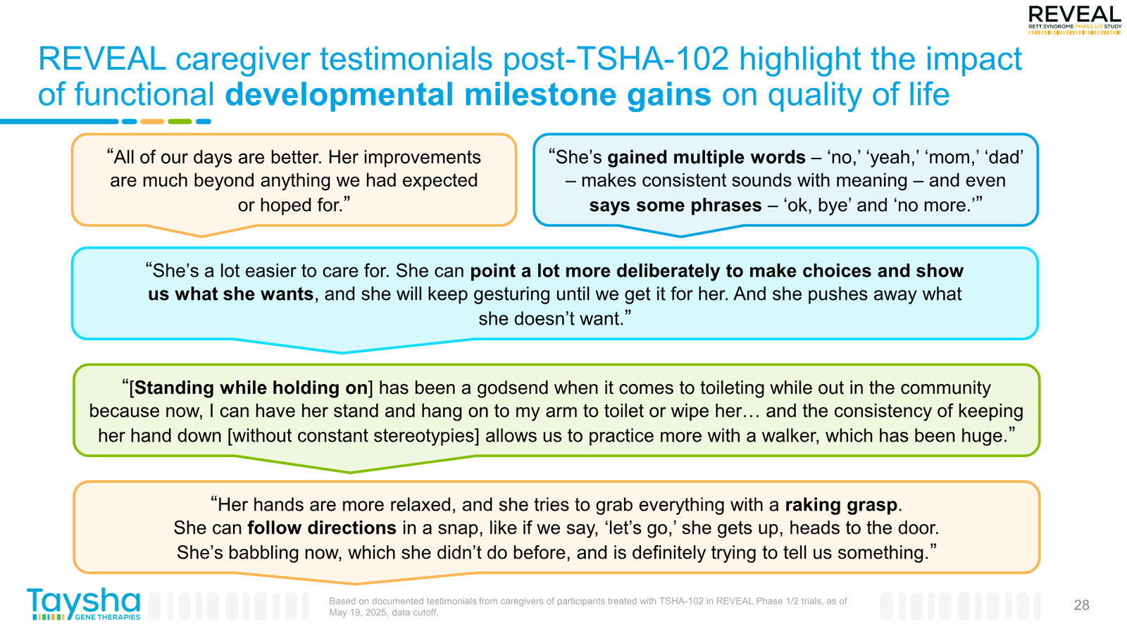 Taysha Gene Therapies Corporate Presentation April 2026 — slide 28 of 41