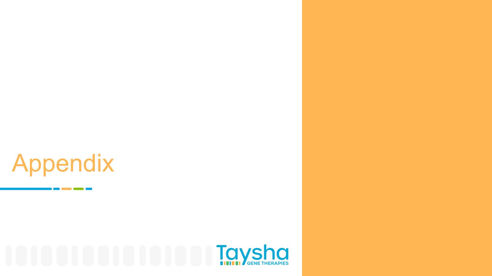 Taysha Gene Therapies Corporate Presentation April 2026 — slide 37 of 41